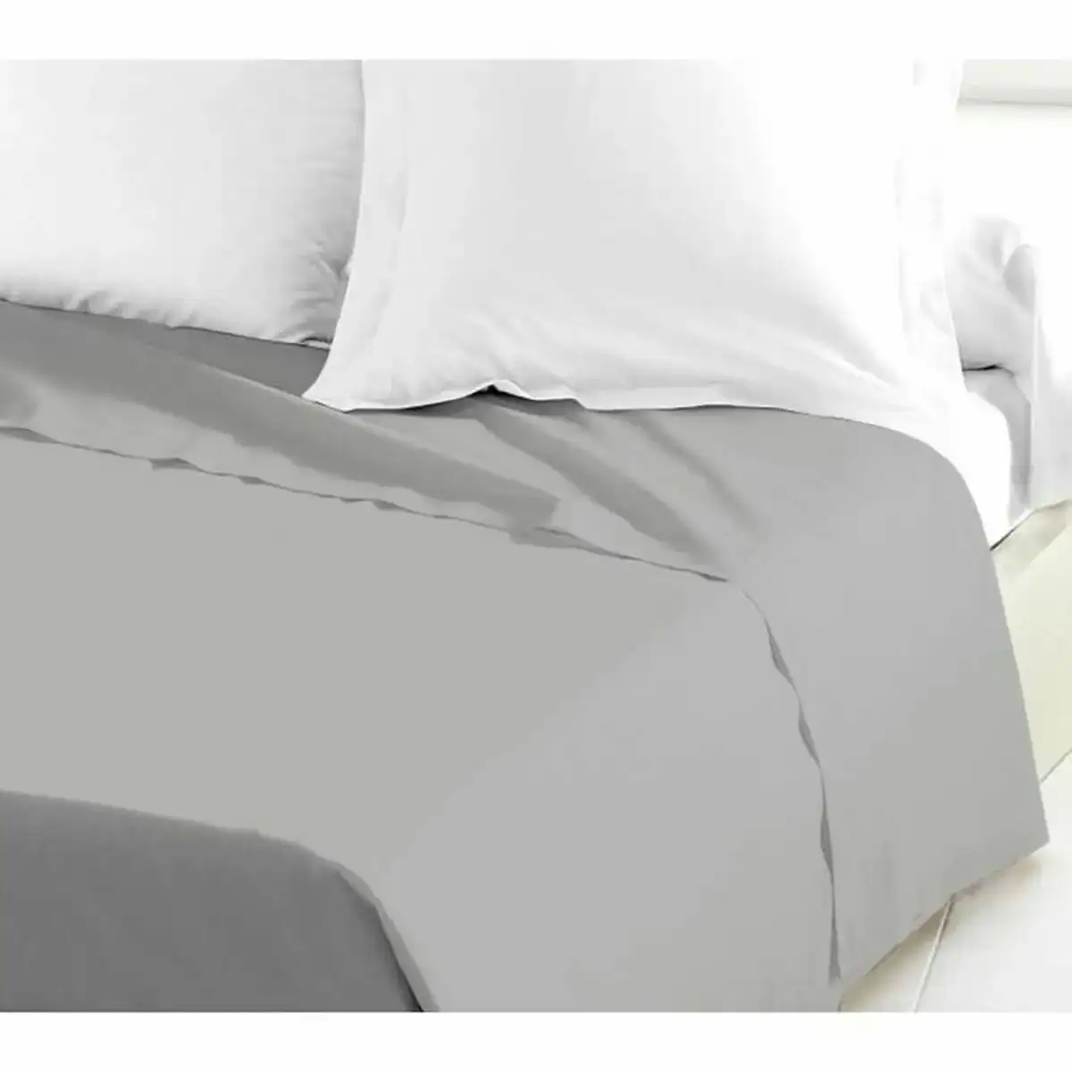 Drap lovely home gris clair 240 x 300 cm_1354. Entrez dans l'Univers de DIAYTAR COTE D'IVOIRE - Où l'Élégance et la Variété se Rencontrent. Parcourez notre catalogue pour dénicher des articles qui ajoutent une touche d'élégance à votre vie.