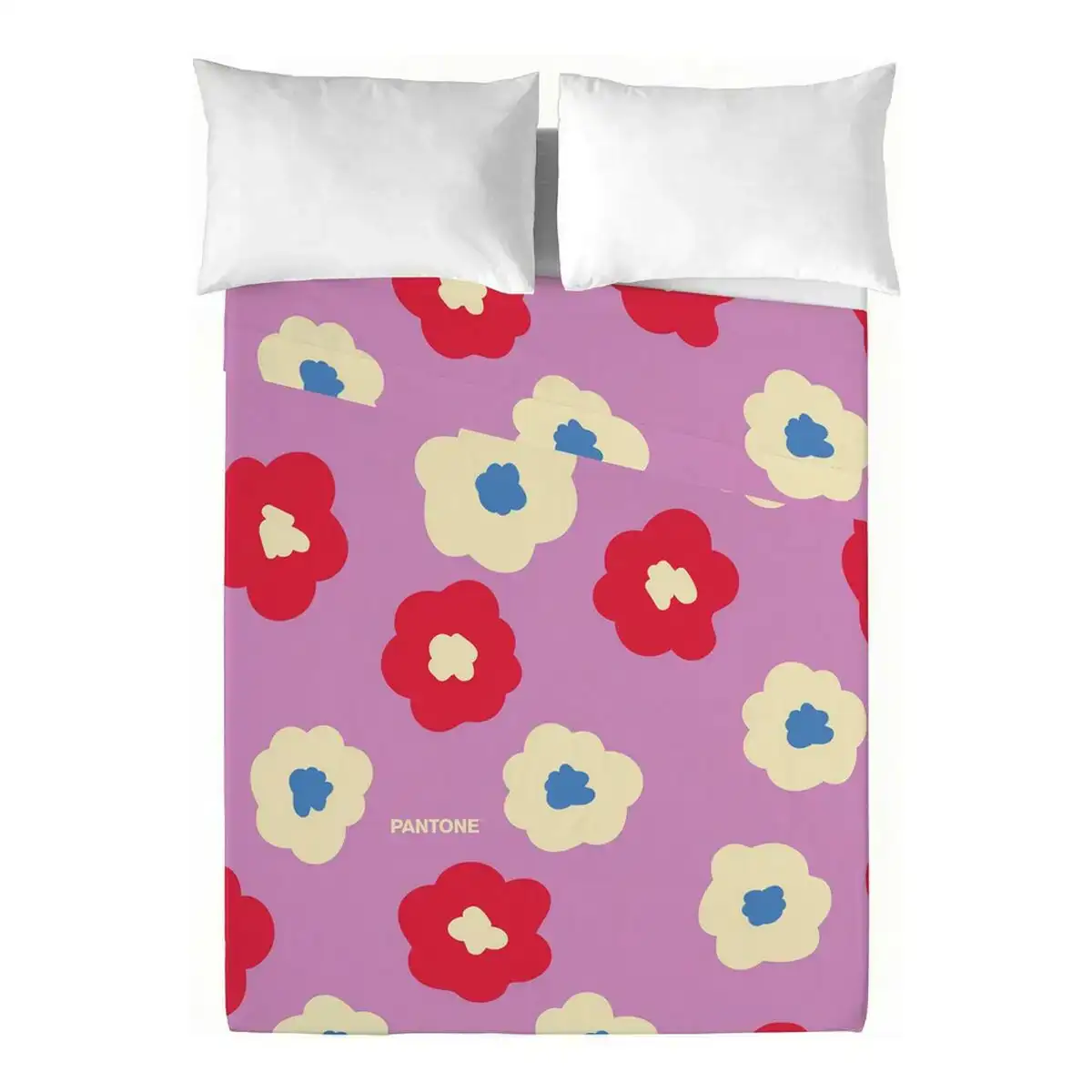 Drap pantone bouquet 160 x 270 cm lit 1 persone _5750. DIAYTAR COTE D'IVOIRE - Votre Passage vers l'Élégance Abordable. Explorez notre collection où chaque produit est choisi pour sa qualité et son accessibilité, incarnant ainsi l'essence du Côte d'Ivoire.