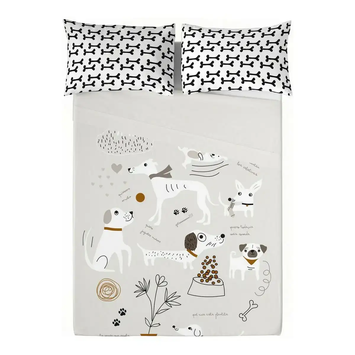 Drap panzup dog 2 230 x 270 cm_6538. Bienvenue chez DIAYTAR COTE D'IVOIRE - Où Chaque Produit a son Âme. Découvrez notre gamme et choisissez des articles qui résonnent avec votre personnalité et vos valeurs.
