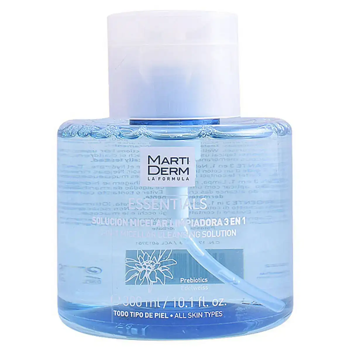 Eau micellaire demaquillante essentials martiderm solucion micelar 300 ml 300 ml_6311. DIAYTAR COTE D'IVOIRE - L'Odyssée du Shopping à Votre Portée. Parcourez notre boutique en ligne et partez à la découverte d'articles qui rendront chaque jour spécial.