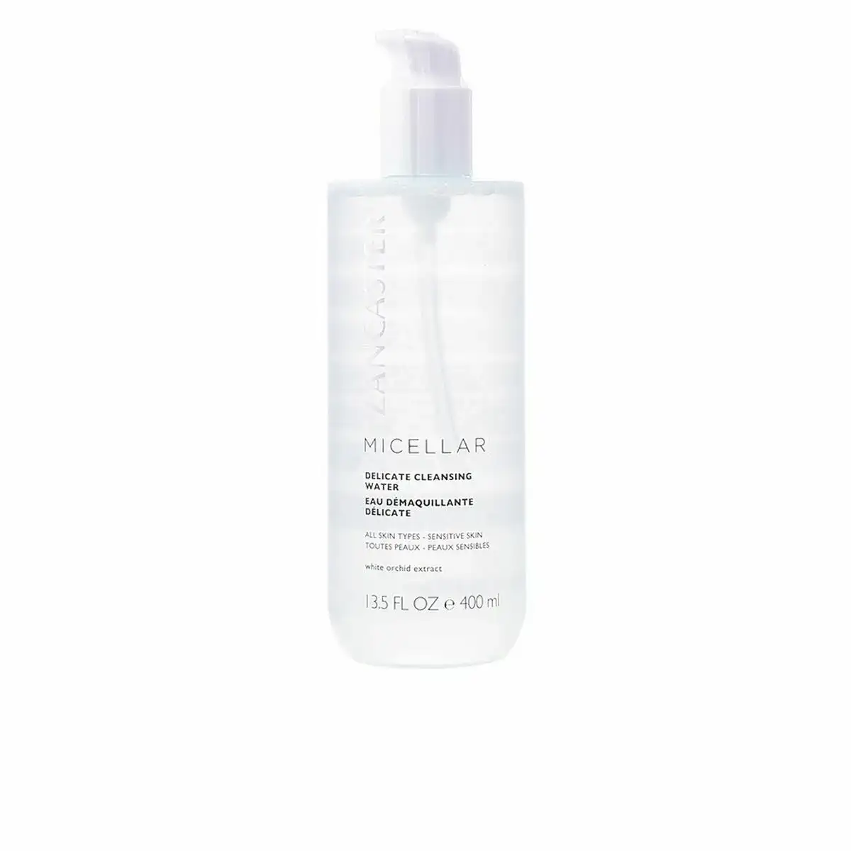 Eau micellaire demaquillante lancaster micellar 400 ml_5988. DIAYTAR COTE D'IVOIRE - L'Art de Vivre l'Élégance Accessible. Parcourez notre gamme variée et choisissez des produits qui ajoutent une touche de sophistication à votre style.