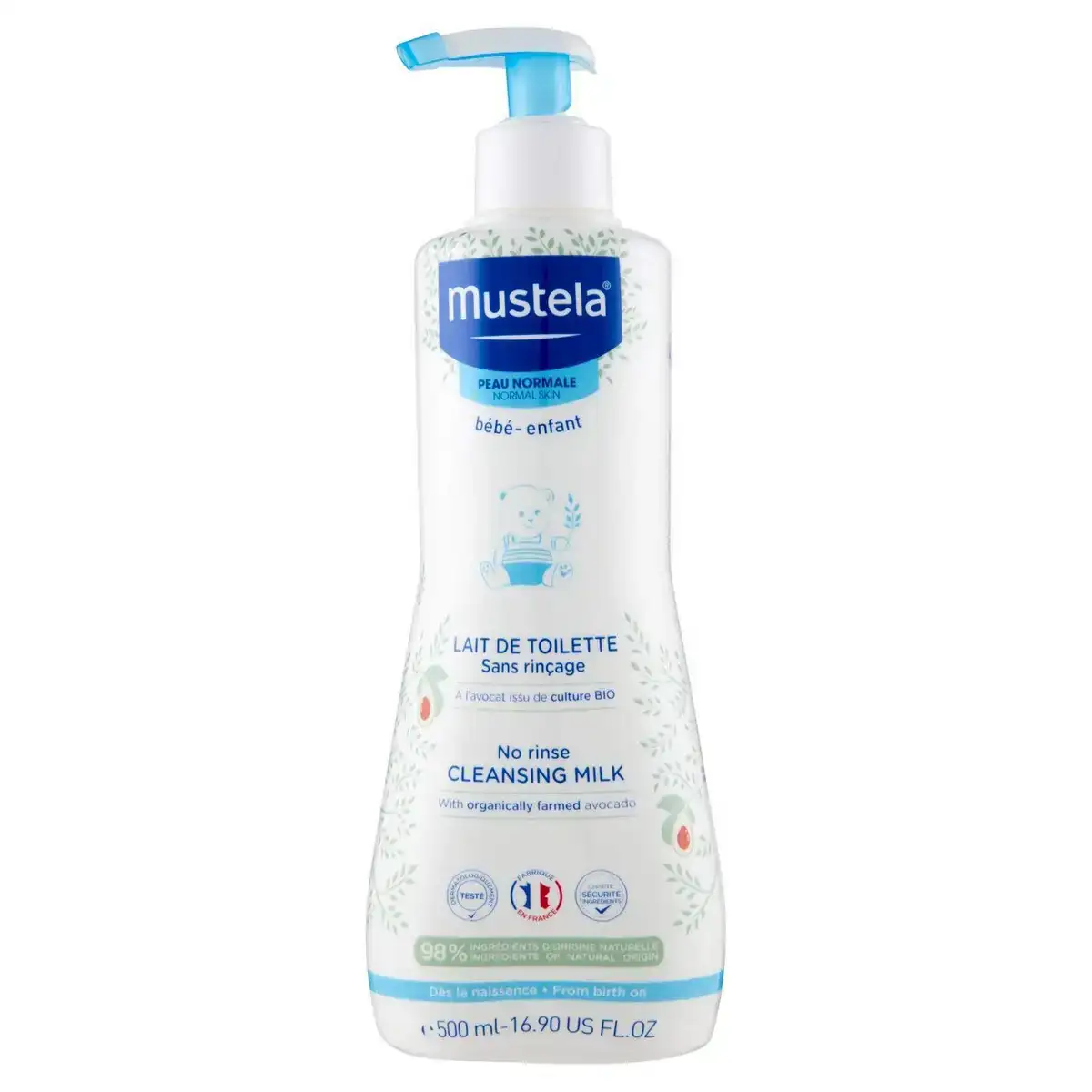Eau nettoyante sans rincage pour bebe mustela 500 ml_1908. DIAYTAR COTE D'IVOIRE - L'Artisanat à Portée de Clic. Découvrez notre boutique en ligne pour trouver des produits uniques qui célèbrent la créativité et l'artisanat sénégalais.