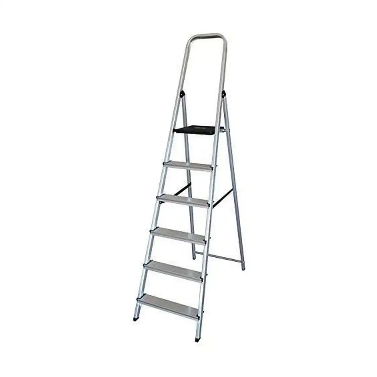 Echelle pliante a 6 marches edm aluminium 48 x 10 5 x 193 cm _6121. DIAYTAR COTE D'IVOIRE - L'Art du Shopping Distinctif. Naviguez à travers notre gamme soigneusement sélectionnée et choisissez des produits qui définissent votre mode de vie.