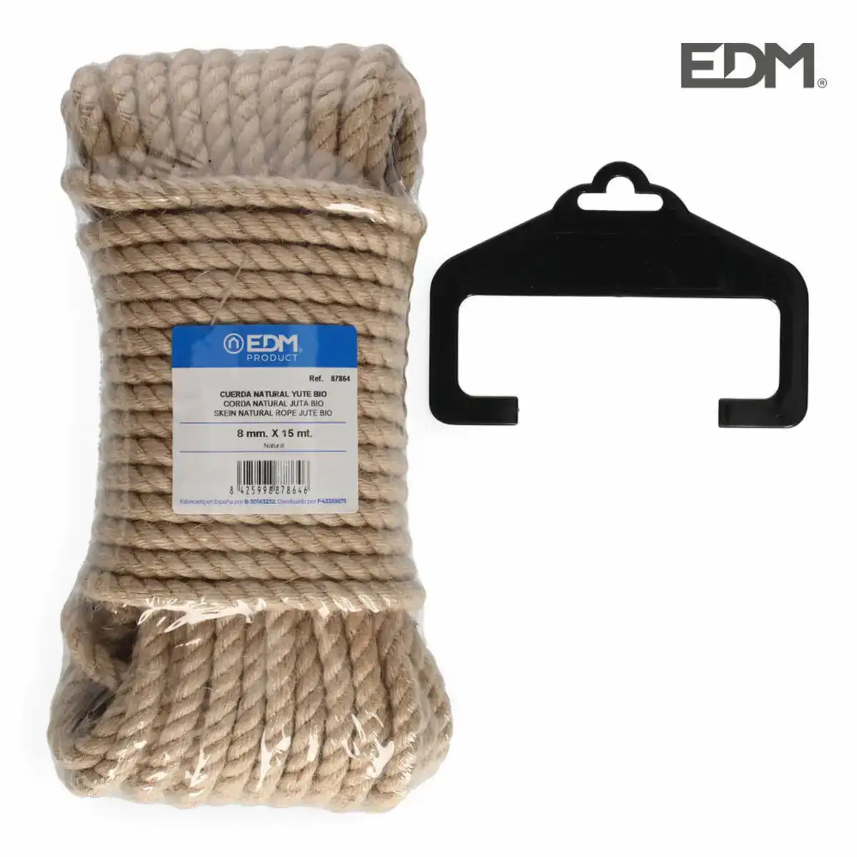 Echeveau tresse edm 15 m jute_1943. DIAYTAR COTE D'IVOIRE - Votre Univers Shopping Éclectique. Explorez nos offres variées et découvrez des articles qui embrassent la diversité et la polyvalence de vos besoins.