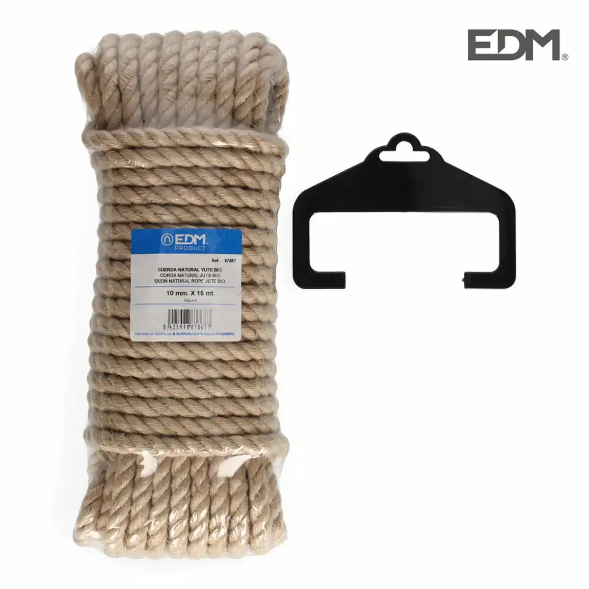 Echeveau tresse edm 15 m jute_6955. DIAYTAR COTE D'IVOIRE - Où Choisir Rime avec Qualité. Découvrez notre sélection soigneusement conçue et choisissez des articles qui incarnent l'excellence et l'innovation.