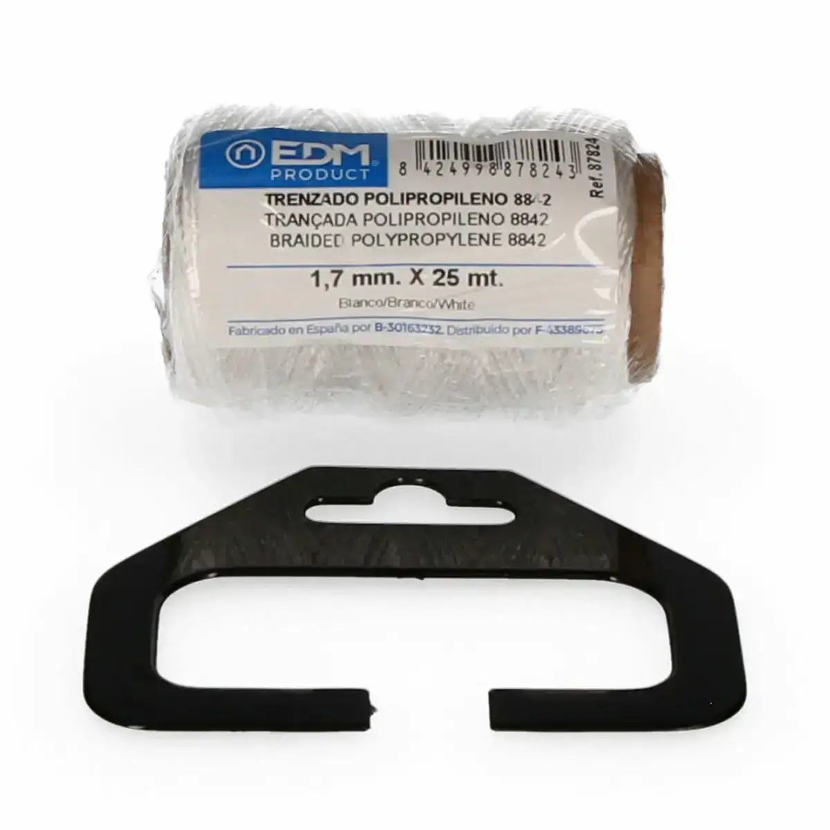 Echeveau tresse edm blanc polypropylene_1025. Bienvenue sur DIAYTAR COTE D'IVOIRE - Où Chaque Article a son Histoire. Découvrez notre sélection méticuleuse de produits qui racontent l'authenticité et la beauté du Côte d'Ivoire.