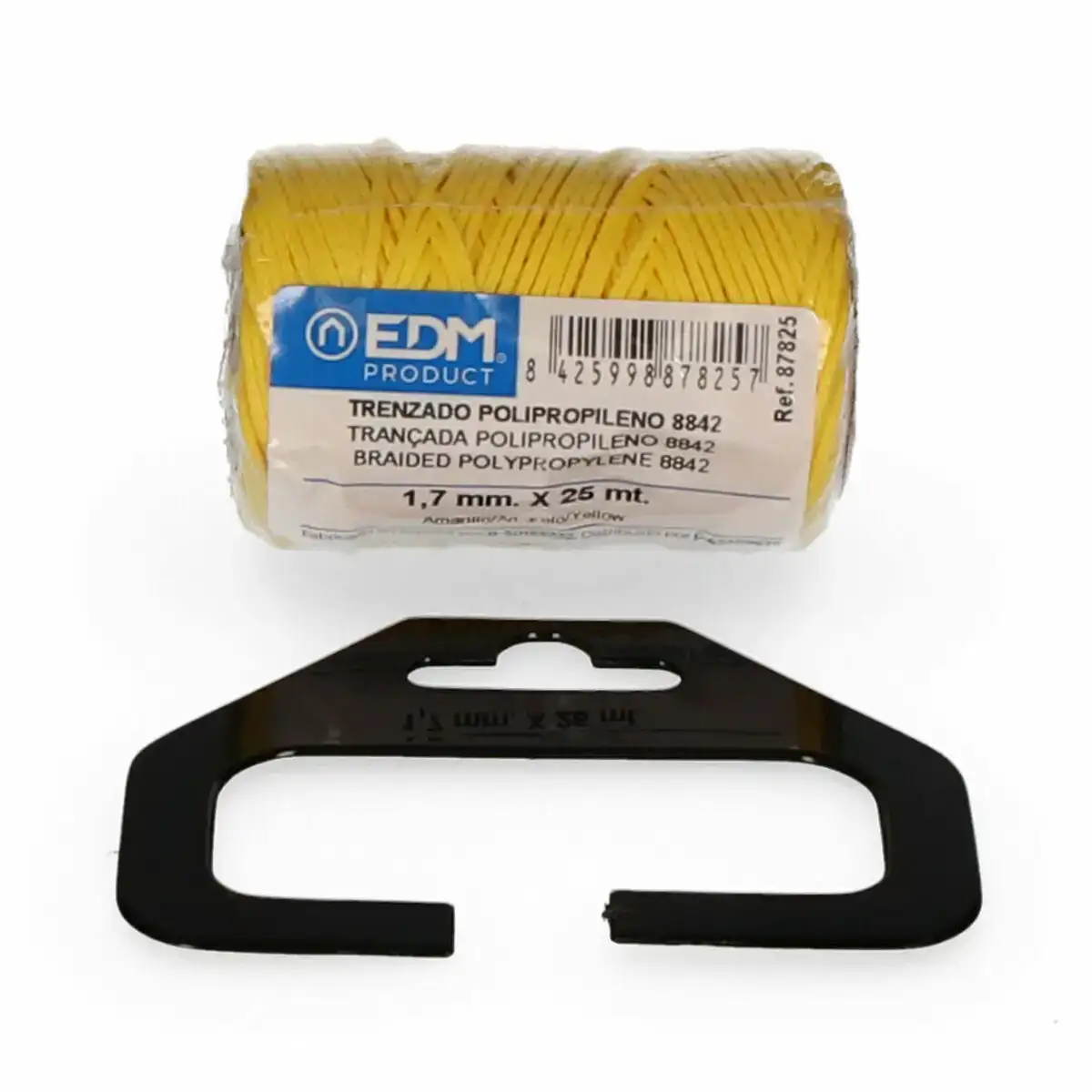 Echeveau tresse edm jaune polypropylene_9053. Entrez dans l'Univers de DIAYTAR COTE D'IVOIRE - Où Choisir est un Plaisir. Explorez notre catalogue diversifié et trouvez des articles qui reflètent vos goûts et votre personnalité.