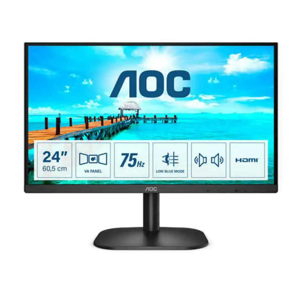 Ecran aoc 24b2xdam 23 8 75 hz wled led va flicker free 240 hz_6062. Bienvenue sur DIAYTAR COTE D'IVOIRE - Votre Galerie Shopping Personnalisée. Découvrez un monde de produits diversifiés qui expriment votre style unique et votre passion pour la qualité.