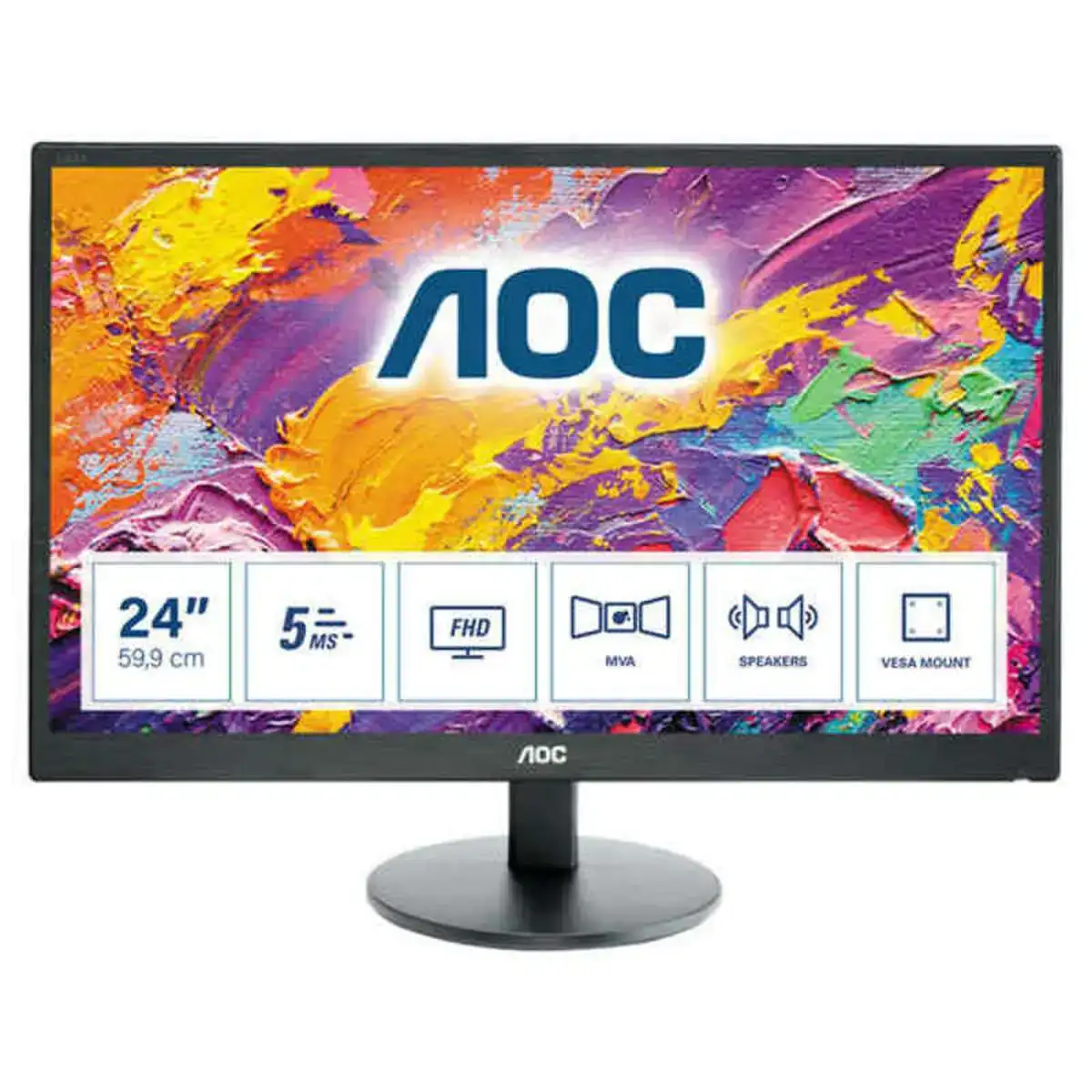 Ecran aoc m2470swh 23 6 fhd led_3130. Bienvenue chez DIAYTAR COTE D'IVOIRE - Où le Shopping Devient un Plaisir. Découvrez notre boutique en ligne et trouvez des trésors qui égaieront chaque jour de votre vie.