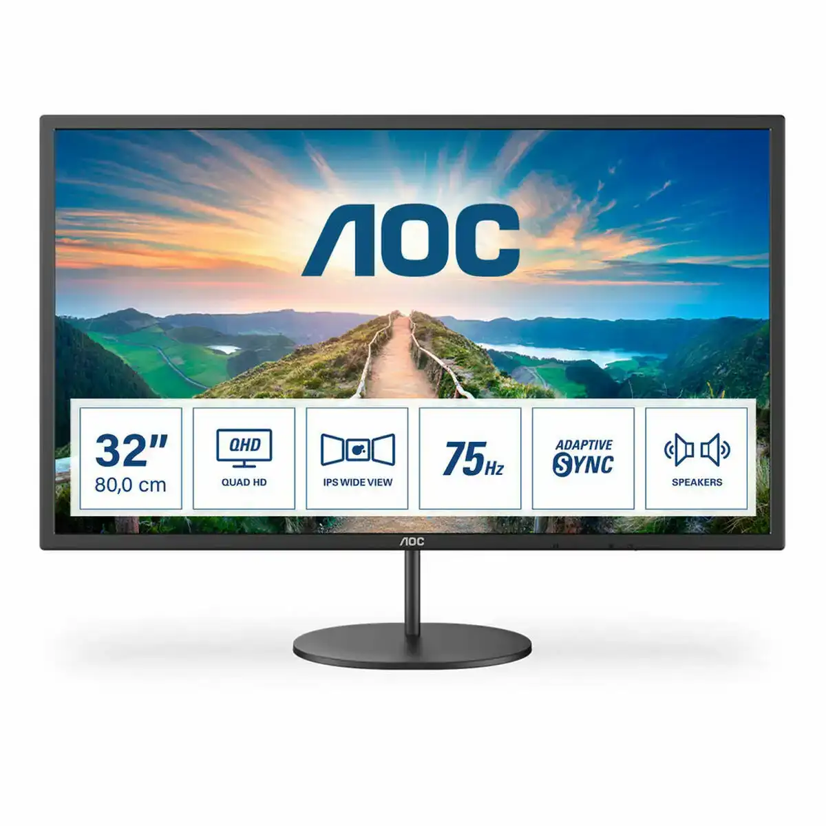Ecran aoc q32v4 32 qhd ips 75 hz_3137. Bienvenue sur DIAYTAR COTE D'IVOIRE - Votre Source de Trouvailles Uniques. Explorez nos rayons virtuels pour dénicher des trésors que vous ne trouverez nulle part ailleurs, allant des trésors artisanaux aux articles tendance.