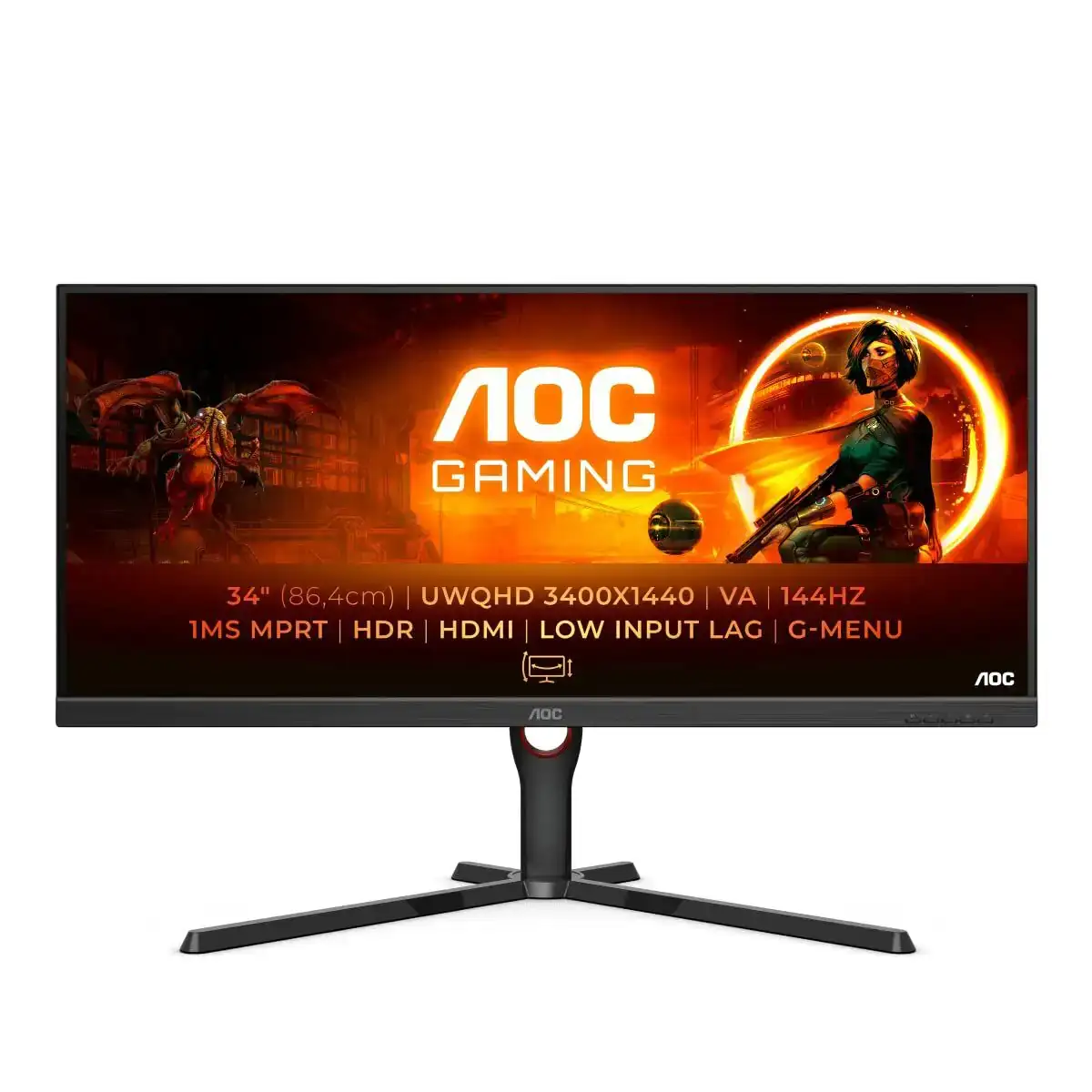 Ecran aoc u34g3xm eu 34 led hdr10 va flicker free 144 hz_3543. DIAYTAR COTE D'IVOIRE - Là où le Shopping Devient une Expérience. Naviguez à travers notre catalogue diversifié et découvrez des produits qui ajoutent de la couleur et de la passion à votre vie.