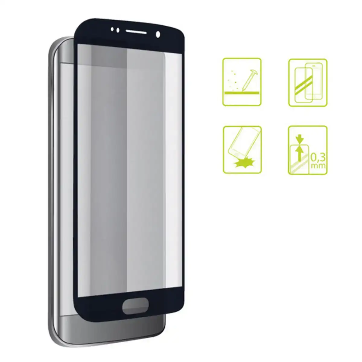 Ecran de protection incurve en verre trempe galaxy s9 ksix noir reconditionne a _8517. Entrez dans l'Univers de DIAYTAR COTE D'IVOIRE - Où l'Authenticité Renouvelle Votre Quotidien. Explorez notre gamme de produits et trouvez des articles qui reflètent votre essence.