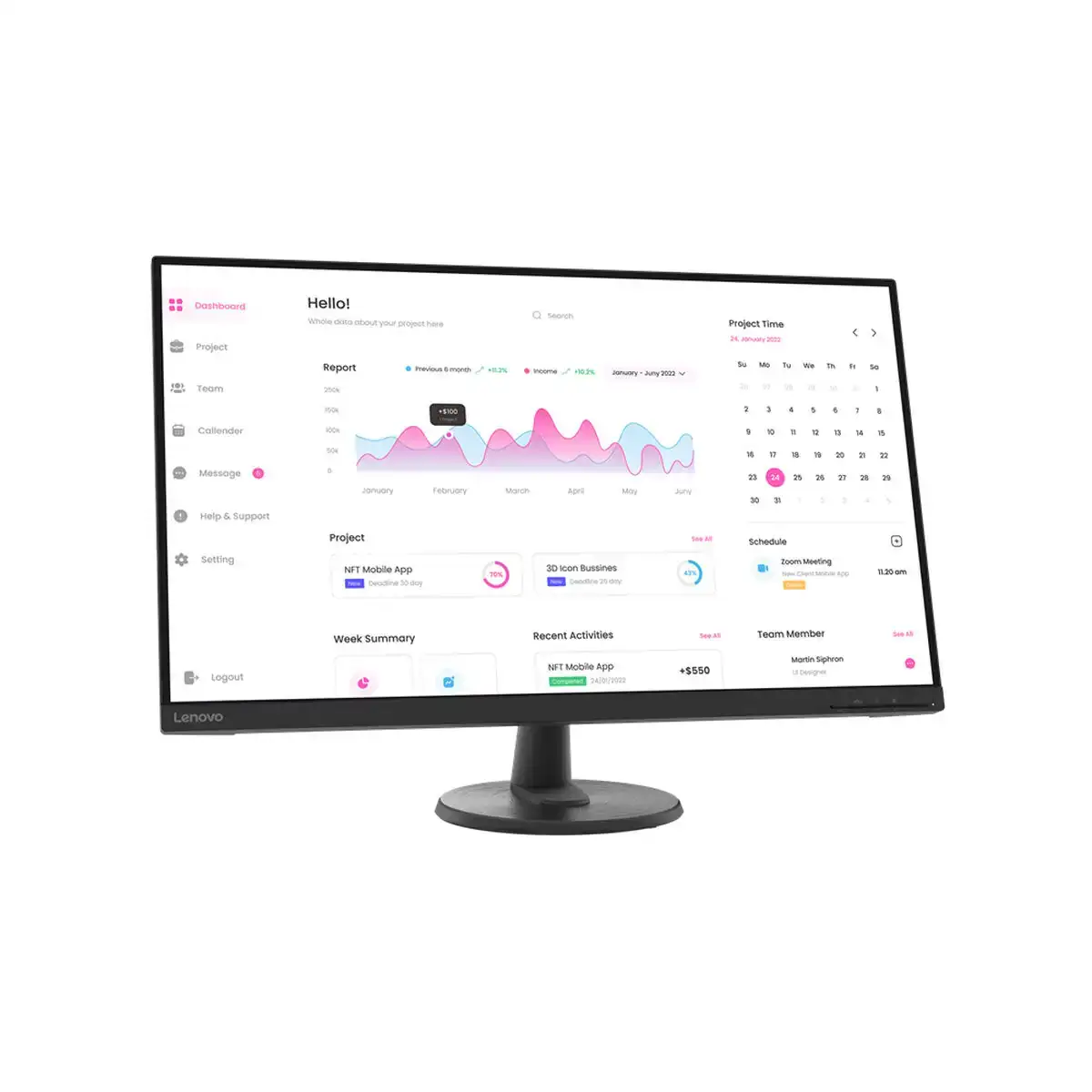 Ecran lenovo d32 40_5604. DIAYTAR COTE D'IVOIRE - L'Univers de l'Élégance Accessible. Plongez dans notre catalogue et choisissez des produits qui allient sophistication et accessibilité pour un shopping exquis.