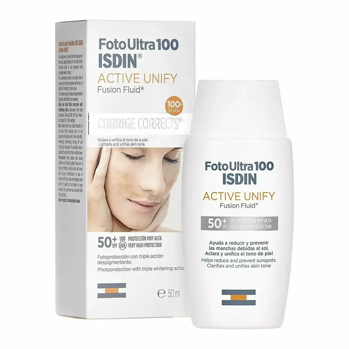 Ecran solaire visage isdin foto ultra 100 active unify soin anti taches spf 50 50 ml _4333. DIAYTAR COTE D'IVOIRE - Votre Destination pour un Shopping Unique. Parcourez notre catalogue et trouvez des articles qui vous inspirent et vous édifient.