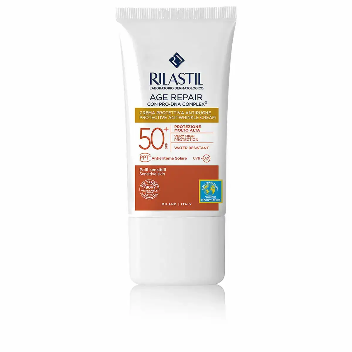 Ecran solaire visage rilastil sun system age repair anti age spf 50 40 ml _1647. DIAYTAR COTE D'IVOIRE - Où Choisir est un Plaisir Responsable. Parcourez notre catalogue et choisissez des produits qui incarnent notre engagement envers des pratiques durables et éthiques.