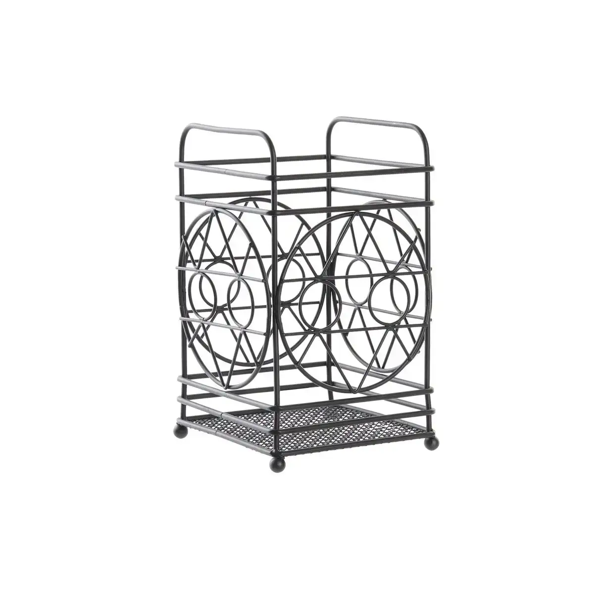 Egouttoir a couverts dkd home decor noir metal geometrique 12 x 12 x 20 cm_5230. Entrez dans l'Univers de DIAYTAR COTE D'IVOIRE - Où Chaque Produit est une Découverte. Explorez notre gamme variée et trouvez des articles qui vous surprennent et vous inspirent.