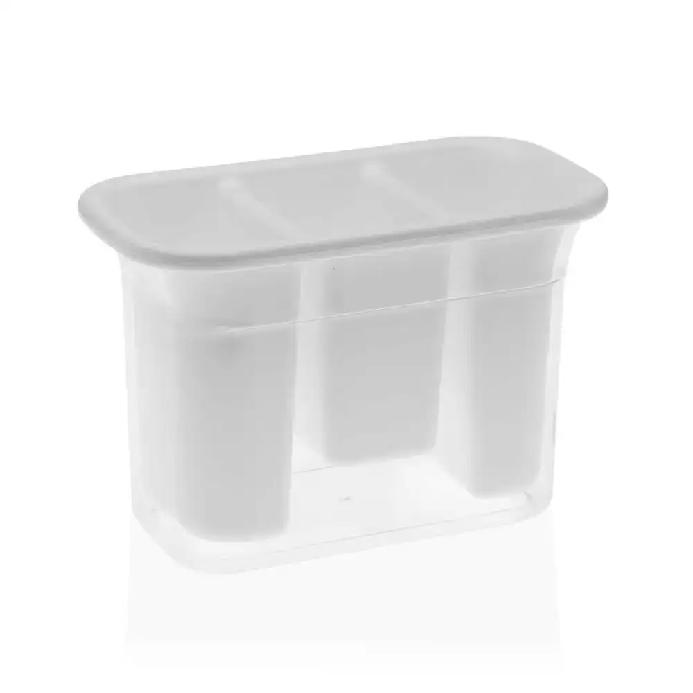 Egouttoir a couverts versa blanc polystyrene polypropylene 14 x 10 x 20 cm _3048. DIAYTAR COTE D'IVOIRE - Votre Destination Shopping Authentique. Explorez notre boutique en ligne et découvrez des trésors qui reflètent l'âme du Côte d'Ivoire, pour une expérience shopping unique.