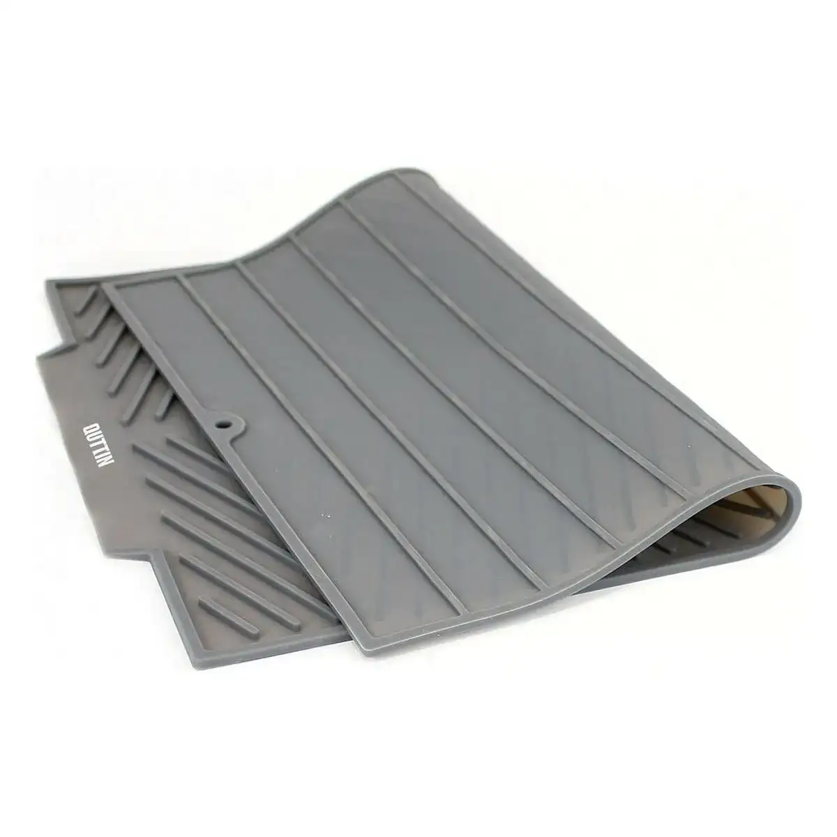 Egouttoir en silicone quttin gris 43 x 33 cm_9698. DIAYTAR COTE D'IVOIRE - Là où la Qualité se Marque d'une Touche Côte d'Ivoireaise. Naviguez à travers notre boutique en ligne et choisissez des produits qui allient excellence et tradition.