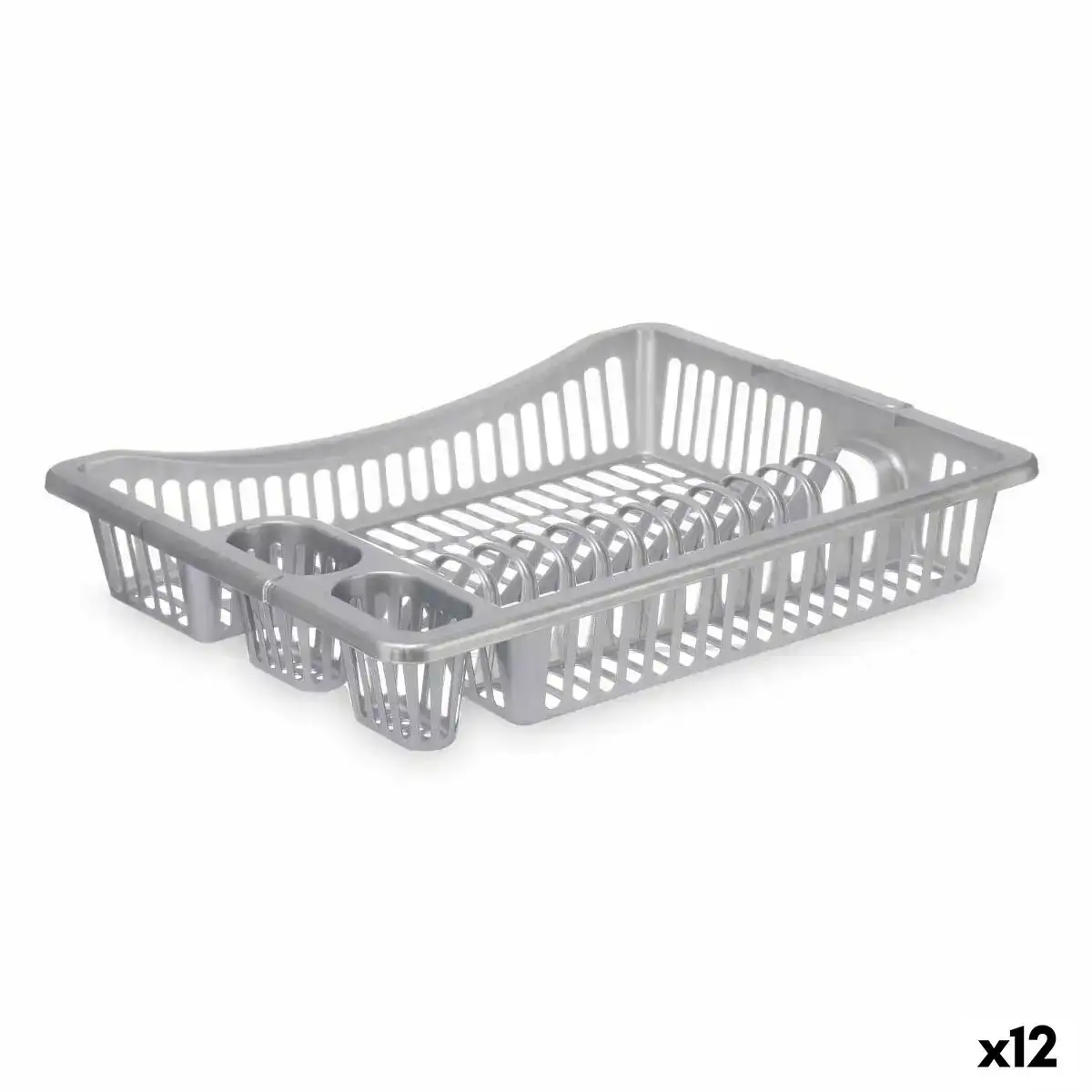 Egouttoir pour evier argente plastique 46 x 8 x 36 cm 12 unites _6532. Bienvenue sur DIAYTAR COTE D'IVOIRE - Où Choisir est un Voyage Passionnant. Plongez dans notre catalogue et trouvez des produits qui révèlent la diversité et la beauté du Côte d'Ivoire.
