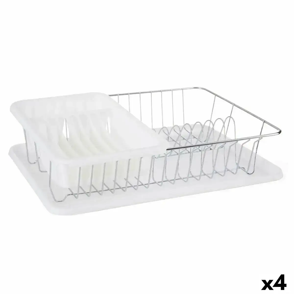 Egouttoir pour evier blanc metal plastique 43 5 x 11 x 33 5 cm 4 unites _2427. Bienvenue chez DIAYTAR COTE D'IVOIRE - Où Chaque Produit a son Histoire. Découvrez notre sélection unique et trouvez des articles qui racontent la richesse culturelle et artistique du Côte d'Ivoire.