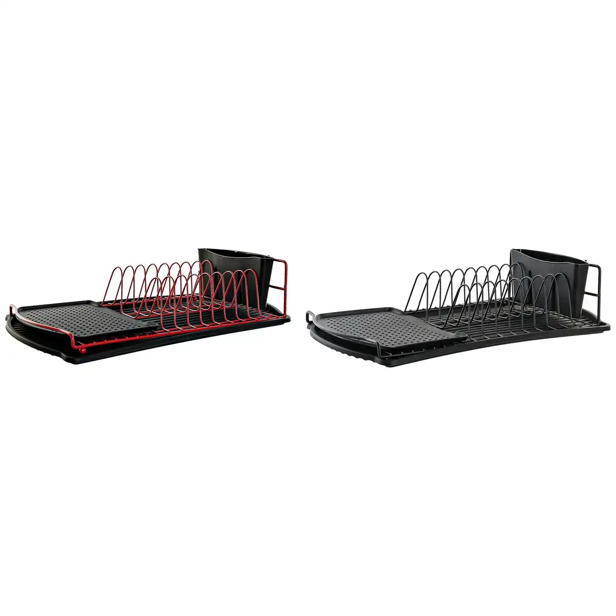 Egouttoir pour evier dkd home decor noir rouge metal polypropylene 47 5 x 26 5 x 11 cm_5537. DIAYTAR COTE D'IVOIRE - L'Art de Vivre le Shopping en Ligne. Découvrez notre plateforme intuitive et trouvez des produits qui vous inspirent et vous enchantent, à chaque clic.