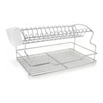 Egouttoir pour evier quttin argente metal blanc plastique 28 x 40 5 x 22 cm _3849. Bienvenue chez DIAYTAR COTE D'IVOIRE - Où Choisir est un Voyage. Plongez dans notre plateforme en ligne pour trouver des produits qui ajoutent de la couleur et de la texture à votre quotidien.