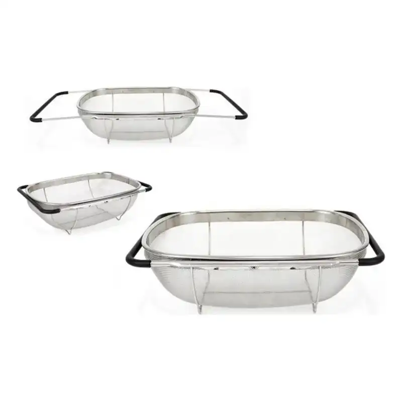 Egouttoir pour evier quttin extensible 33 5 x 24 x 11 cm _2255. DIAYTAR COTE D'IVOIRE - L'Art du Shopping Facilité. Naviguez sur notre plateforme en ligne pour découvrir une expérience d'achat fluide et agréable, avec une gamme de produits adaptés à tous.