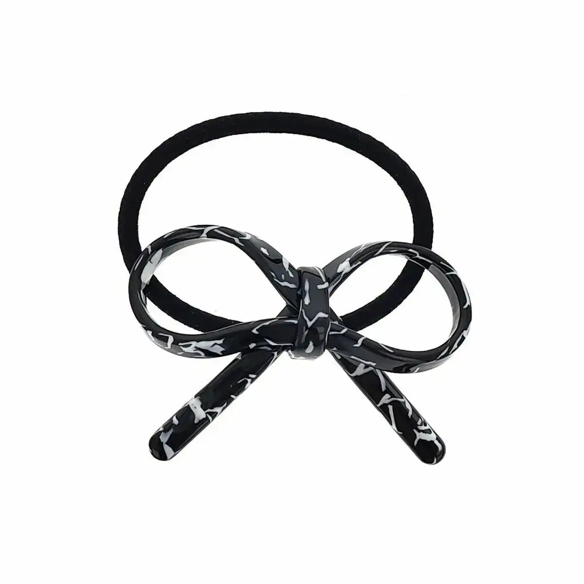 Elastique a cheveux araban noir blanc lien_1495. DIAYTAR COTE D'IVOIRE - Votre Destination pour un Shopping Réfléchi. Découvrez notre gamme variée et choisissez des produits qui correspondent à vos valeurs et à votre style de vie.