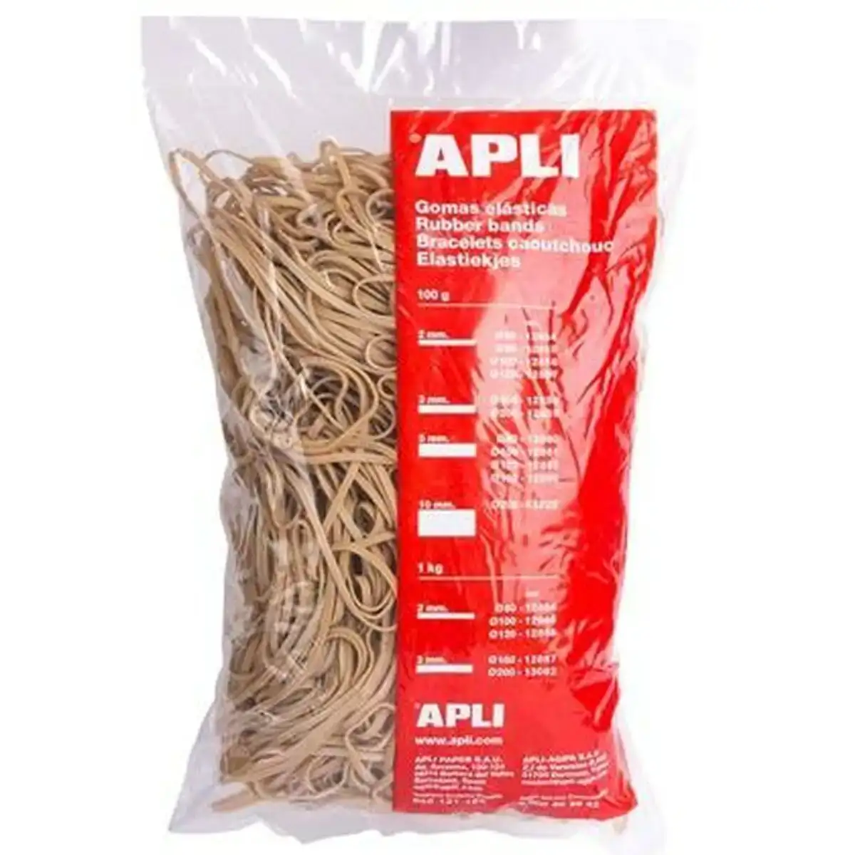 Elastiques apli 1 kg 160 x 3 mm_7165. Bienvenue sur DIAYTAR COTE D'IVOIRE - Votre Fenêtre sur le Shopping Moderne. Parcourez notre boutique en ligne et découvrez des produits qui incarnent l'évolution du style et de la qualité.