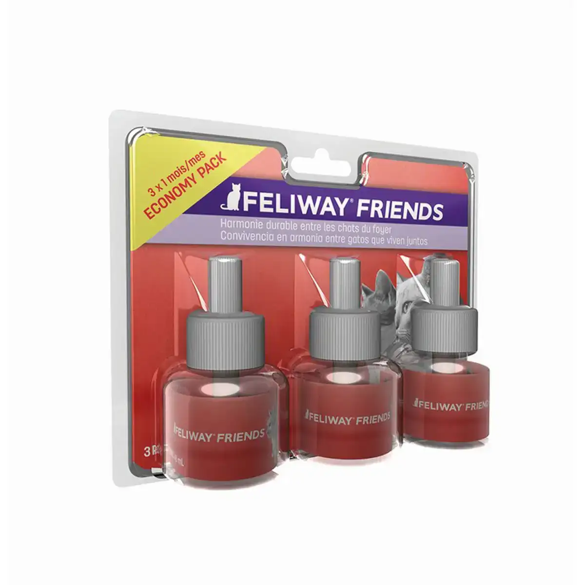 Eliminateur d odeurs ceva friends chat 3 x 48 ml_8218. DIAYTAR COTE D'IVOIRE - Votre Plateforme Shopping de Confiance. Naviguez à travers nos rayons et choisissez des produits fiables qui répondent à vos besoins quotidiens.