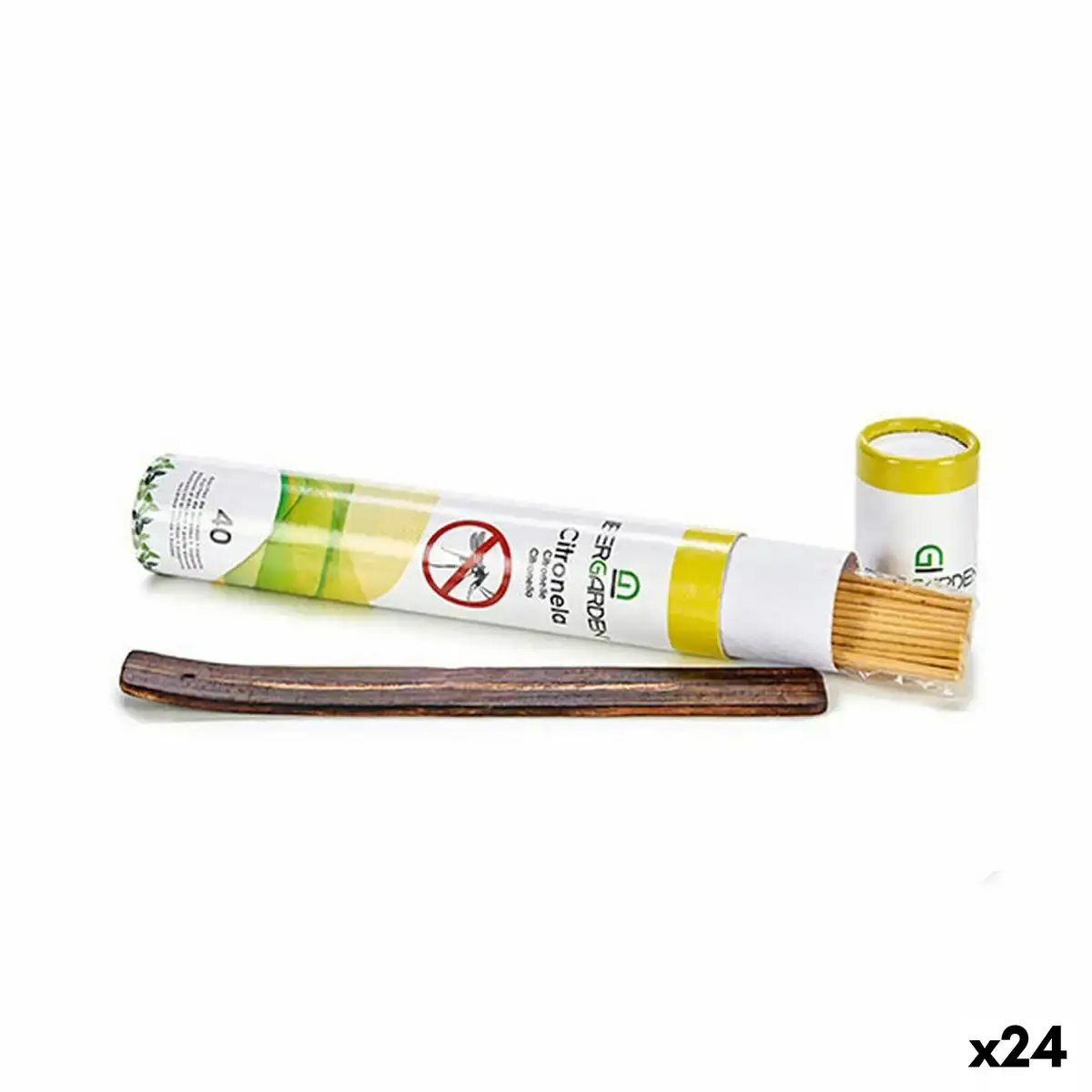 Encens avec support citronnelle marron 24 unites _1021. DIAYTAR COTE D'IVOIRE - Où la Qualité est Notre Engagement. Explorez notre boutique en ligne pour découvrir des produits conçus pour vous apporter satisfaction et plaisir.