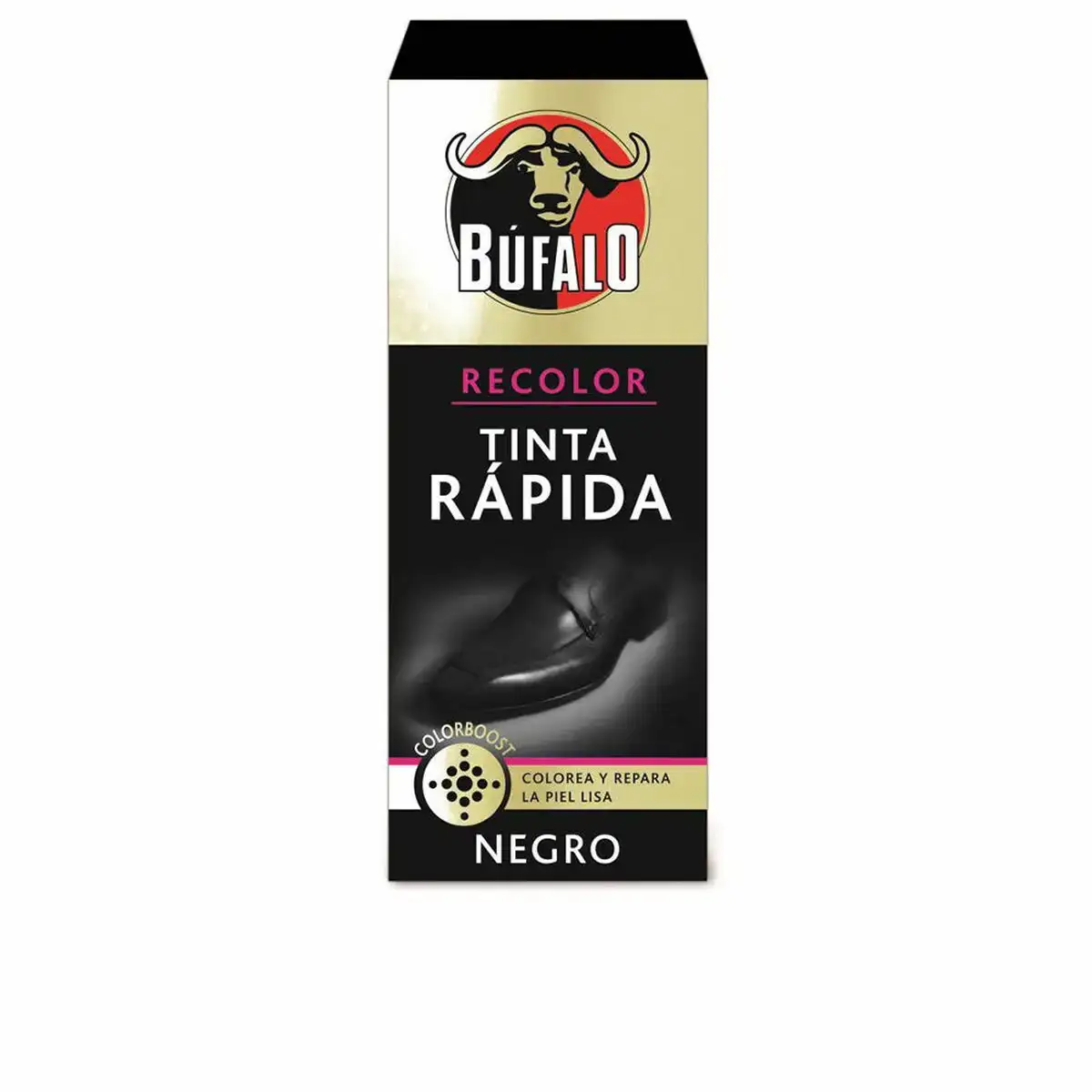 Encre bufalo chaussures noir 25 ml_5845. DIAYTAR COTE D'IVOIRE - L'Art de Choisir, l'Art de Vivre. Parcourez notre boutique en ligne et découvrez des produits qui transforment chaque choix en une expérience enrichissante.