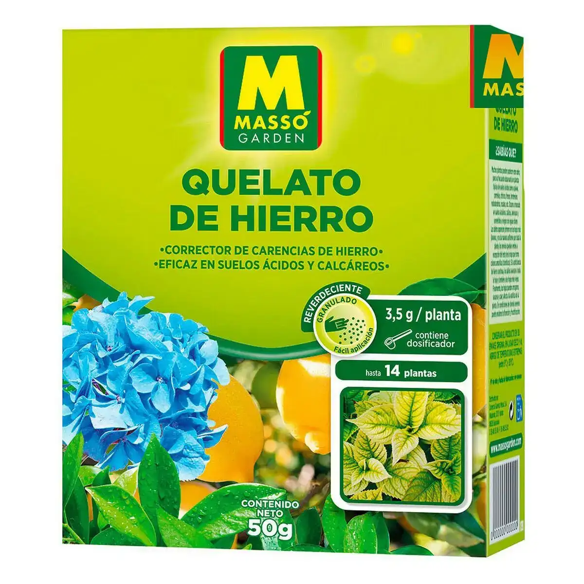 Engrais pour les plantes masso quelato de hierro 50 g _6253. DIAYTAR COTE D'IVOIRE - Où Choisir est un Plaisir. Explorez notre boutique en ligne et choisissez parmi des produits de qualité qui satisferont vos besoins et vos goûts.