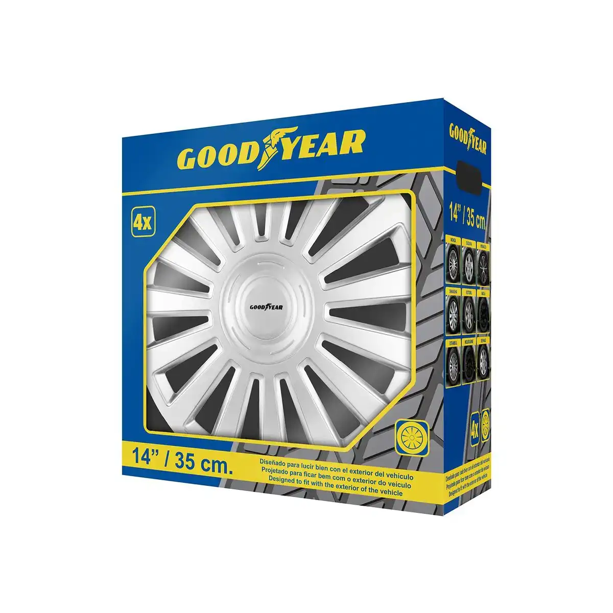 Enjoliveur goodyear estambul argent 14 _2219. DIAYTAR COTE D'IVOIRE - Où Chaque Détail Compte. Naviguez à travers notre gamme variée et choisissez des articles qui ajoutent une touche spéciale à votre quotidien, toujours avec qualité et style.