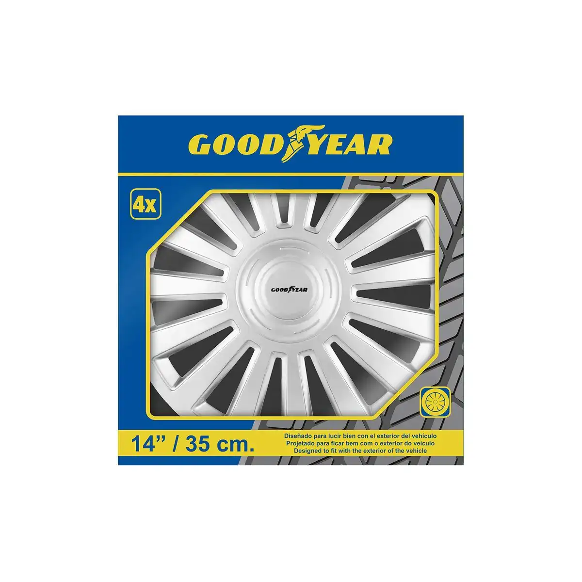 Enjoliveur goodyear estambul argent 14 _7793. Bienvenue sur DIAYTAR COTE D'IVOIRE - Où le Shopping est une Affaire Personnelle. Découvrez notre sélection et choisissez des produits qui reflètent votre unicité et votre individualité.