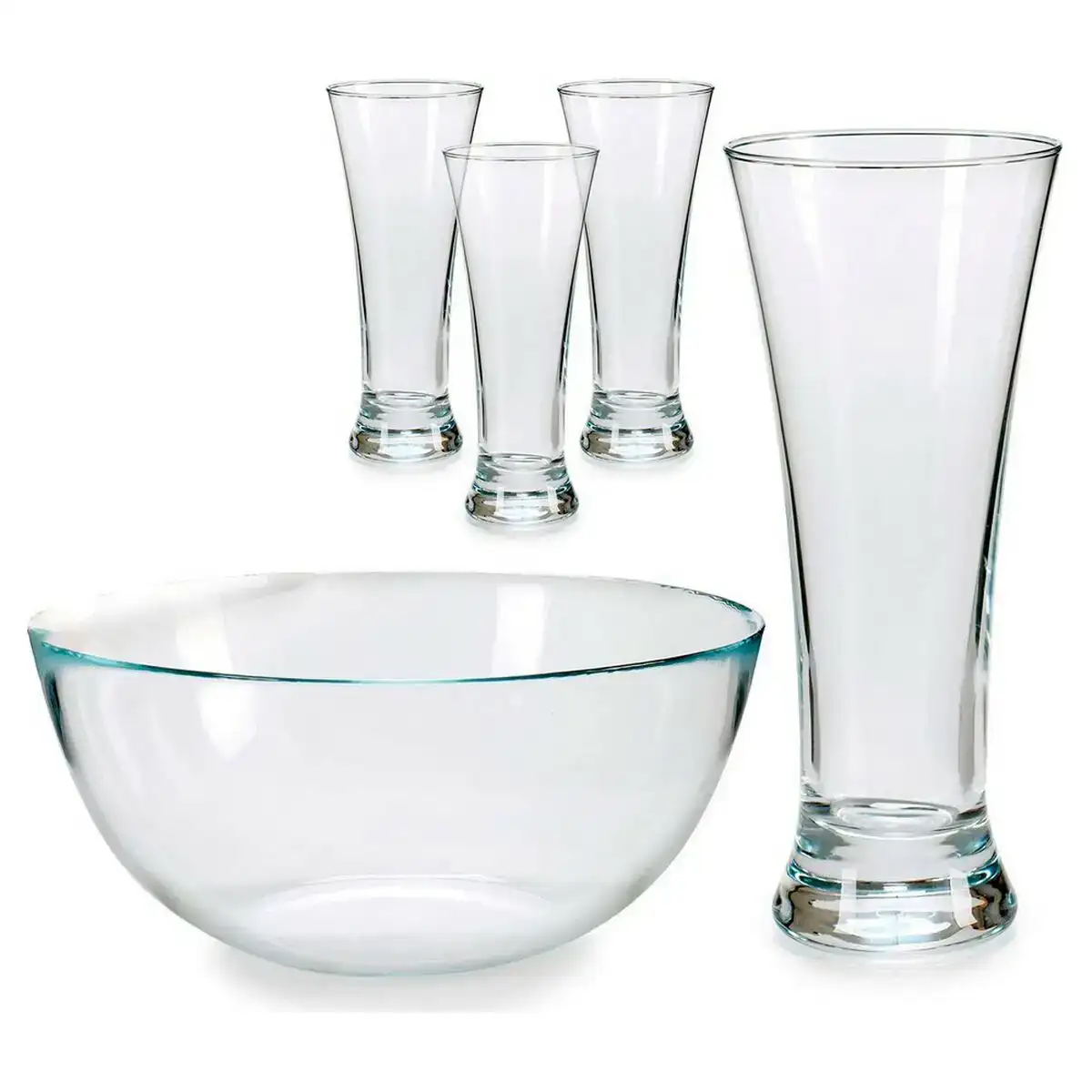 Ensemble a apertif 60 ml transparent verre 5 5 pieces 22 x 28 x 22 cm _7933. DIAYTAR COTE D'IVOIRE - Où Choisir est une Célébration de l'Artisanat Local. Découvrez notre boutique en ligne et choisissez des produits qui incarnent la passion des artisans sénégalais.
