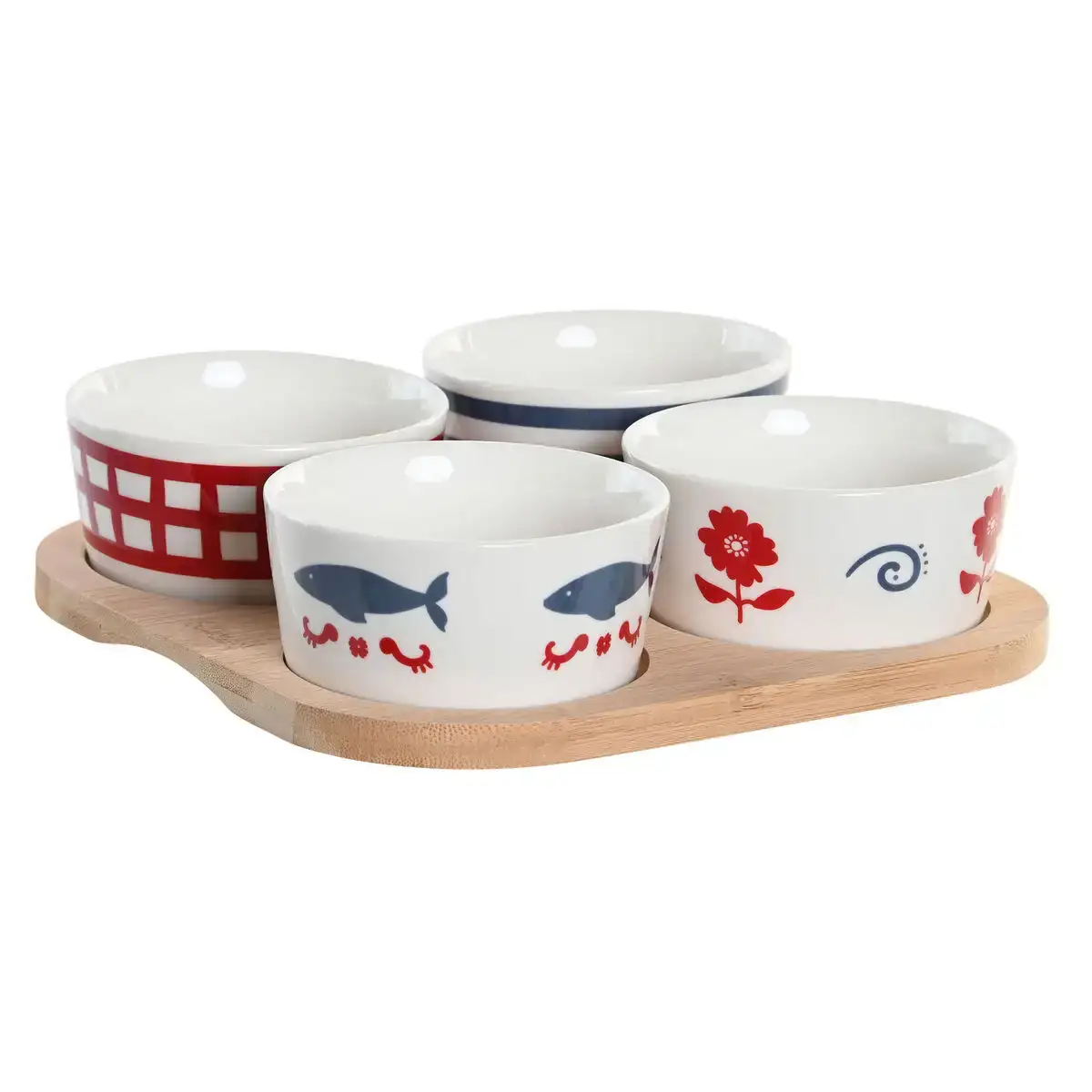 Ensemble a apertif dkd home decor 19 7 x 19 7 x 1 cm naturel rouge bleu blanc gres mediterraneen maisons_7971. DIAYTAR COTE D'IVOIRE - L'Art de Magasiner sans Limites. Naviguez à travers notre collection diversifiée pour trouver des produits qui élargiront vos horizons shopping.
