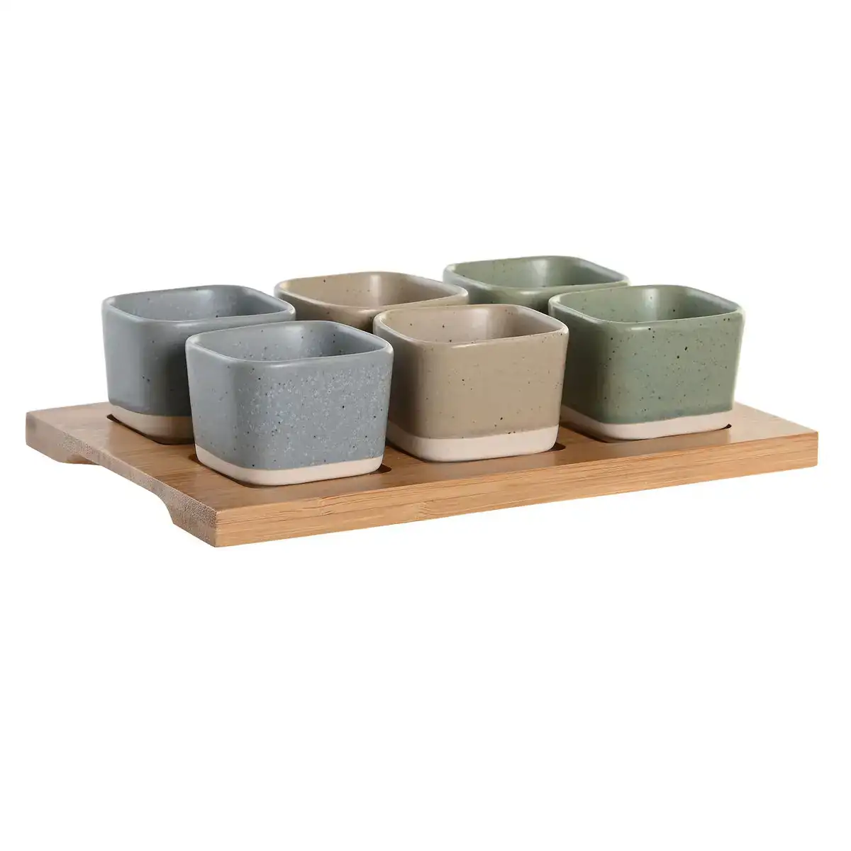 Ensemble a apertif dkd home decor 21 6 x 15 x 1 5 cm porcelaine multicouleur bambou scandinave_6980. DIAYTAR COTE D'IVOIRE - L'Univers du Choix et de l'Authenticité. Explorez notre catalogue et découvrez des articles qui incarnent le patrimoine du Côte d'Ivoire et la modernité du monde.