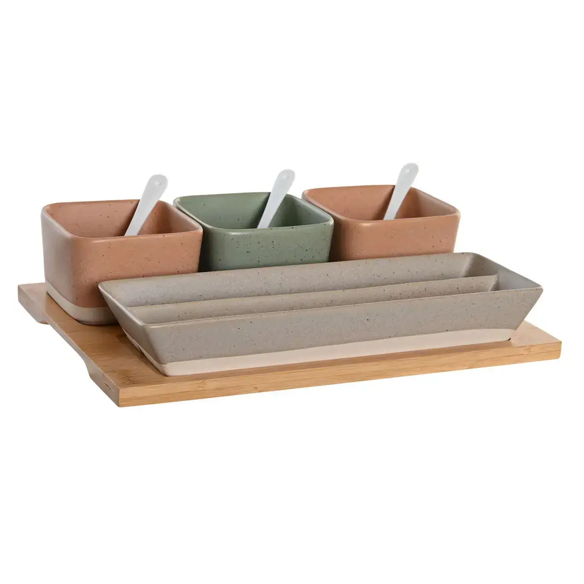 Ensemble a apertif dkd home decor 26 x 9 x 4 cm porcelaine multicouleur bambou 8 pieces scandinave_5762. DIAYTAR COTE D'IVOIRE - Là où la Beauté Rencontre la Fonctionnalité. Parcourez notre sélection pour trouver des produits qui allient esthétique et praticité, pour un quotidien sublimé.