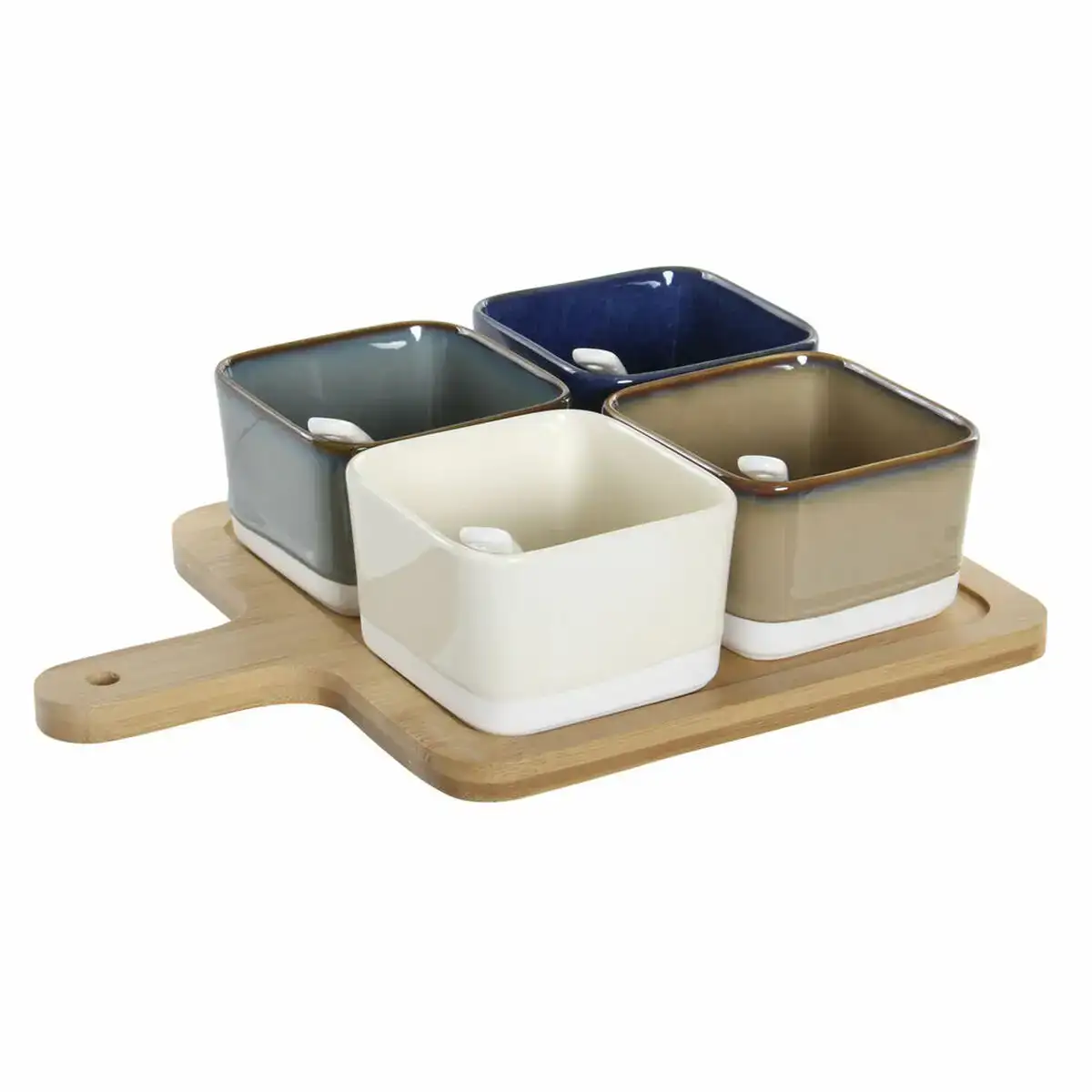Ensemble a apertif dkd home decor 27 x 20 x 1 3 cm porcelaine beige bleu marron vert moderne_4413. DIAYTAR COTE D'IVOIRE - Là où Chaque Achat a du Sens. Explorez notre gamme et choisissez des produits qui racontent une histoire, du traditionnel au contemporain.