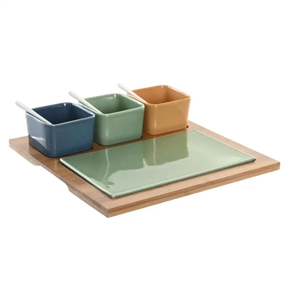Ensemble a apertif dkd home decor porcelaine multicouleur bambou 8 pieces 30 x 30 x 6 cm _3200. DIAYTAR COTE D'IVOIRE - Votre Passage vers le Raffinement. Plongez dans notre univers de produits exquis et choisissez des articles qui ajoutent une touche de sophistication à votre vie.