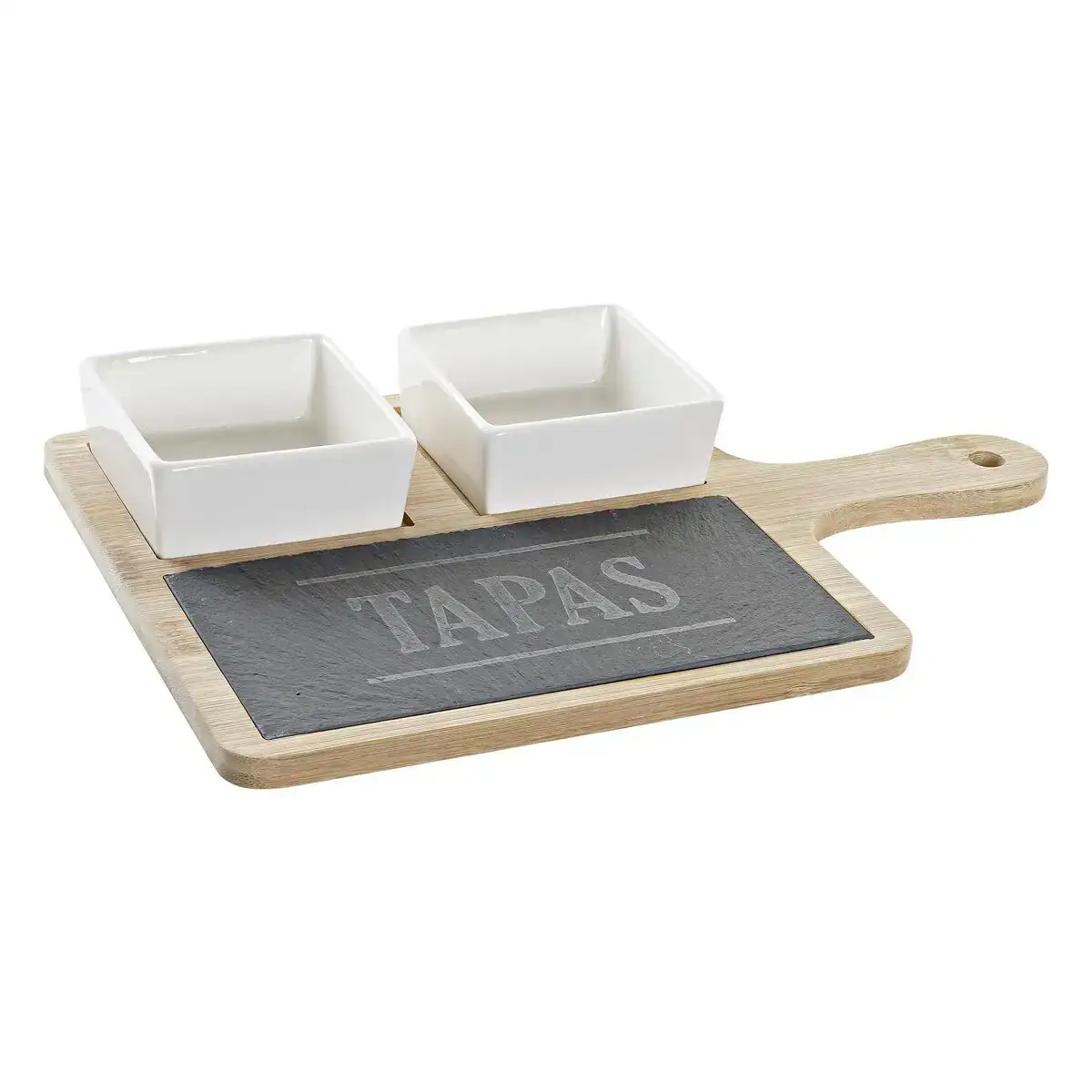 Ensemble a apertif dkd home decor tapas bambou gres ardoise 3 pieces 31 x 20 x 5 cm_3914. Bienvenue sur DIAYTAR COTE D'IVOIRE - Où l'Authenticité Rencontre le Confort. Plongez dans notre univers de produits qui allient tradition et commodité pour répondre à vos besoins.