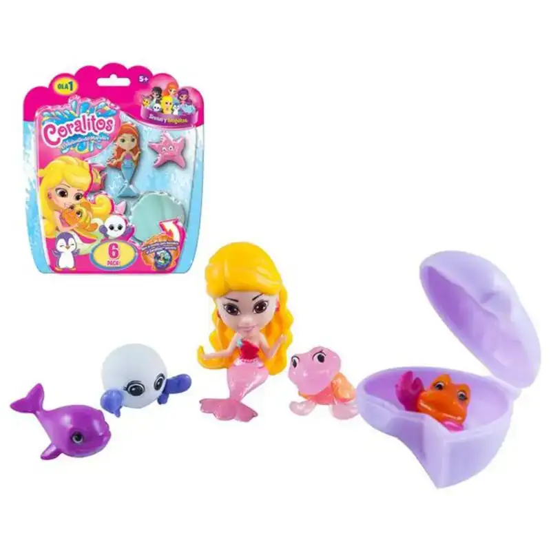 Ensemble animaux pour le bain bl coralitos sirena y animalitos pack 6 17 8x15x3 8 bizak bizak 3507580 6 pcs _4184. DIAYTAR COTE D'IVOIRE - Où l'Élégance se Mêle à l'Authenticité. Naviguez à travers notre boutique en ligne et choisissez des produits qui incarnent le style et la tradition du Côte d'Ivoire.