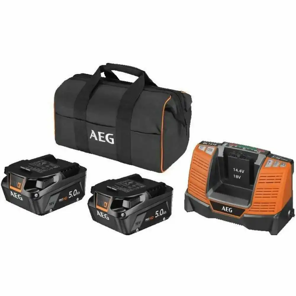 Ensemble chargeur et batterie rechargeable aeg powertools pro lithium setl1850shd 18 v 5 ah_2806. DIAYTAR COTE D'IVOIRE - L'Art du Shopping Sublime. Naviguez à travers notre catalogue et choisissez parmi des produits qui ajoutent une touche raffinée à votre vie quotidienne.