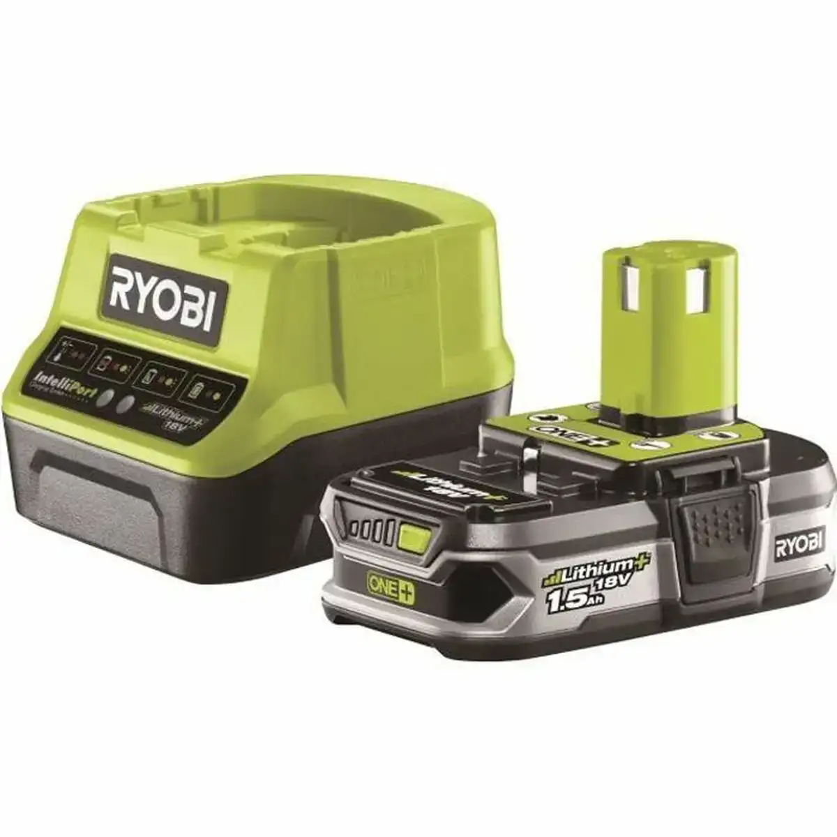 Ensemble chargeur et batterie rechargeable ryobi oneplus 18 v 1 5 ah_1126. Bienvenue chez DIAYTAR COTE D'IVOIRE - Où Chaque Détail Fait la Différence. Découvrez notre sélection méticuleuse et choisissez des articles qui répondent à vos exigences.