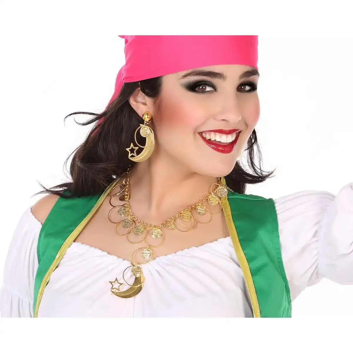 Ensemble collier et boucles d oreille accessoire de costumes dore arabe_5450. DIAYTAR COTE D'IVOIRE - Où Choisir Rime avec Qualité. Découvrez notre sélection soigneusement conçue et choisissez des articles qui incarnent l'excellence et l'innovation.