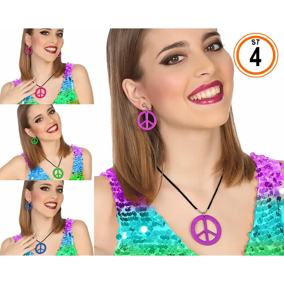 Ensemble collier et boucles d oreille hippie_8672. Bienvenue sur DIAYTAR COTE D'IVOIRE - Où le Shopping est une Affaire Personnelle. Découvrez notre sélection et choisissez des produits qui reflètent votre unicité et votre individualité.