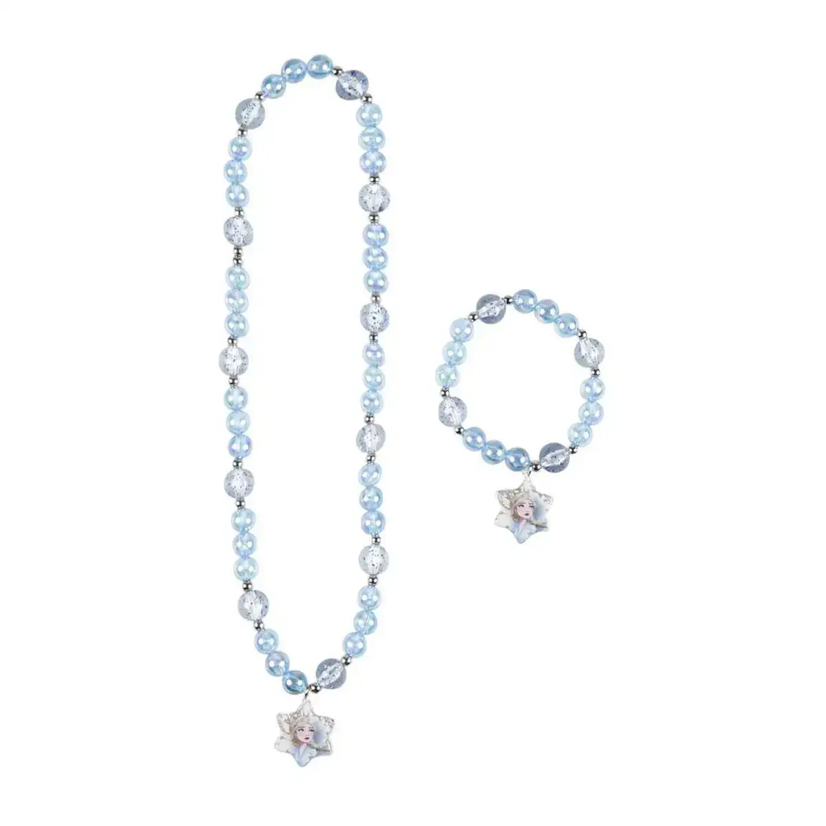 Ensemble collier et bracelets frozen 2 pieces bleu_2597. DIAYTAR COTE D'IVOIRE - Votre Source d'Inspiration Shopping. Parcourez nos rayons et trouvez des articles qui vous inspirent, que ce soit pour votre style, votre maison ou votre vie quotidienne.