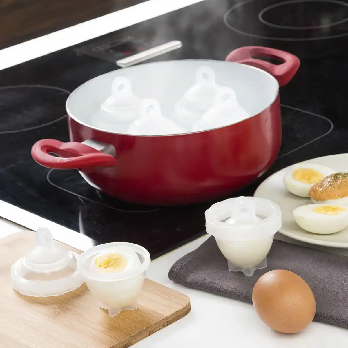 Ensemble cuiseur a oeufs ovies innovagoods 7 pieces_7184. DIAYTAR COTE D'IVOIRE - Où Chaque Produit est une Histoire à Raconter. Découvrez notre sélection de produits qui vous permettent de créer votre propre récit à travers vos achats.
