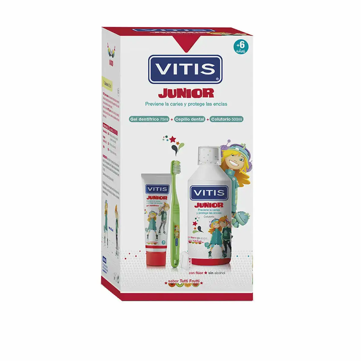 Ensemble d hygiene buccale vitis 3 pieces_9084. DIAYTAR COTE D'IVOIRE - Là où le Shopping Devient une Expérience. Naviguez à travers notre catalogue diversifié et découvrez des produits qui ajoutent de la couleur et de la passion à votre vie.